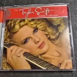 Taylor Swift Holiday Collection CD with Red and Gold Cover